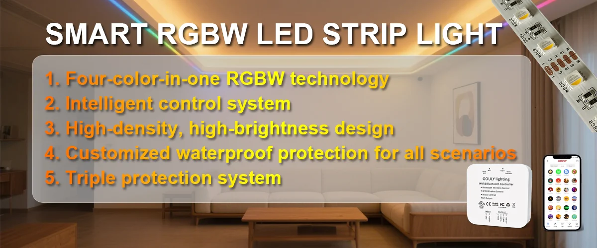 rgbw led strip 12v